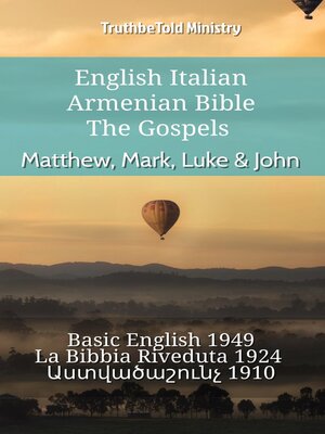 cover image of English Italian Armenian Bible--The Gospels--Matthew, Mark, Luke & John